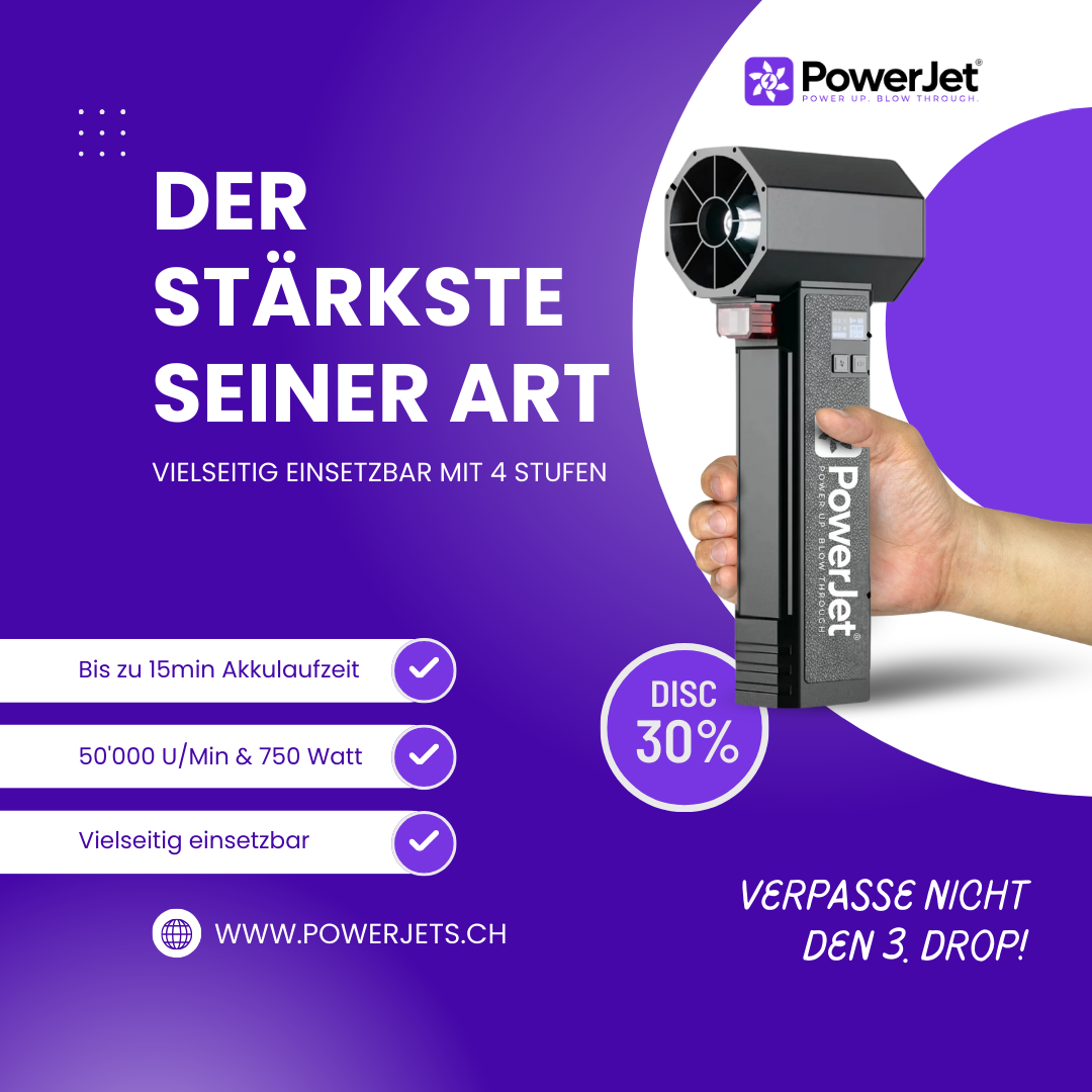PowerJet® + 3 Aufsätze + Autoparfum