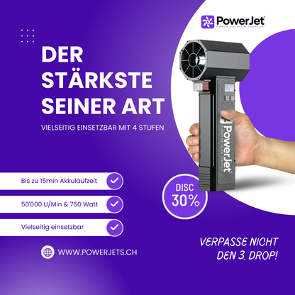 PowerJet® + 3 Aufsätze + Autoparfum