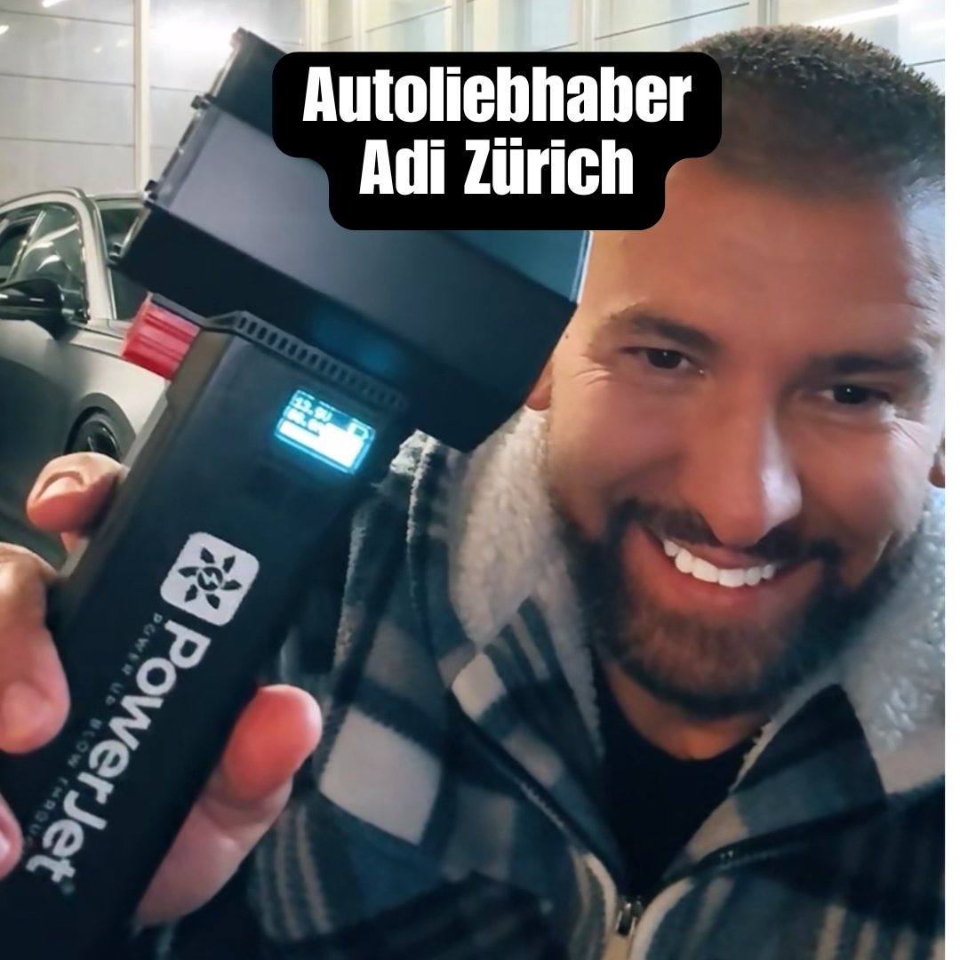 PowerJet® + 3 Aufsätze + Autoparfum