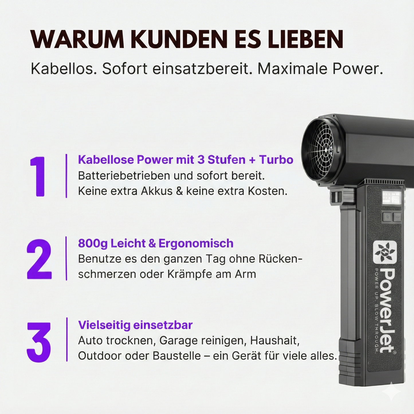 PowerJet | 64mm Luftgebläse