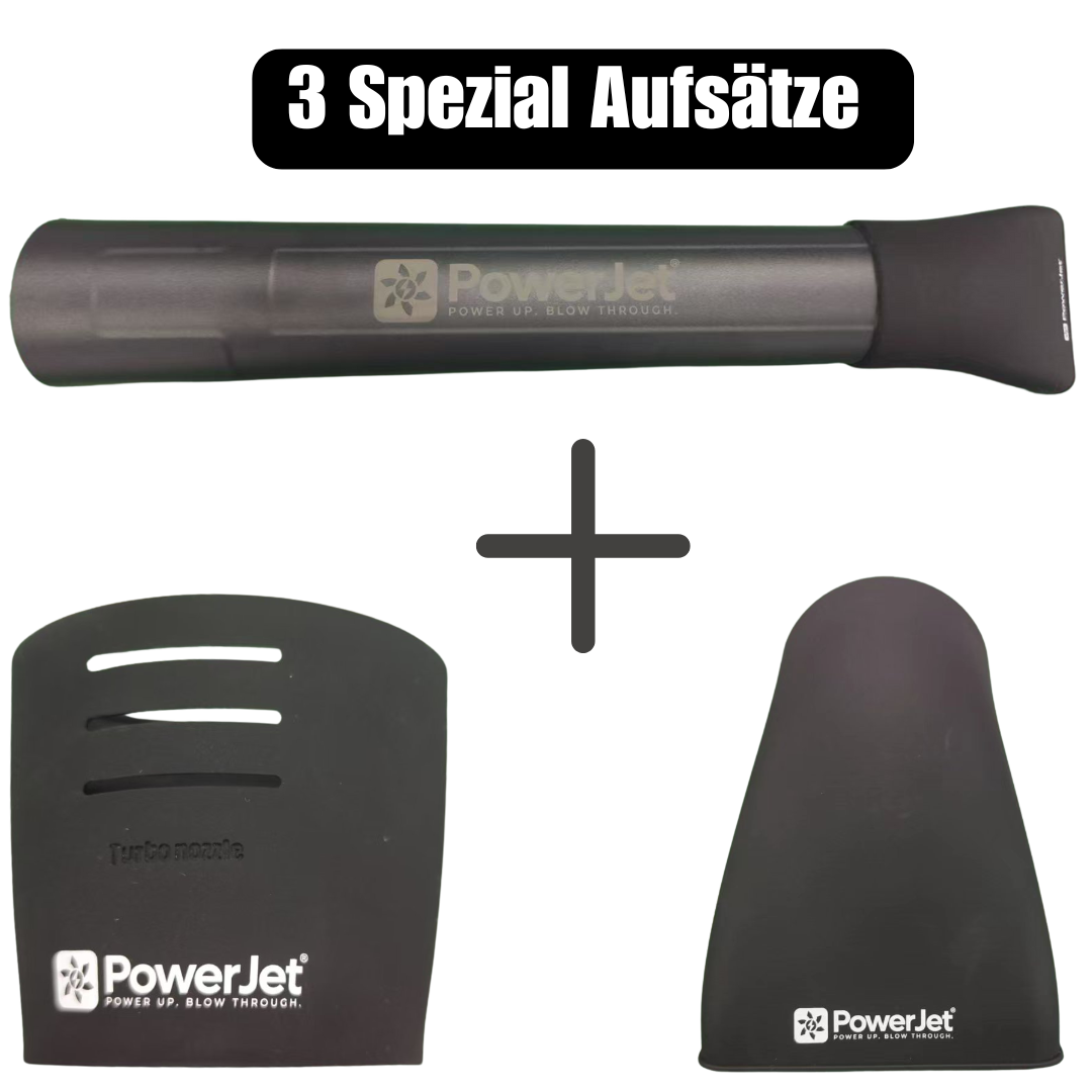 PowerJet® + 3 Aufsätze + Autoparfum