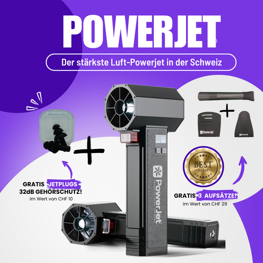 PowerJet® + 3 Aufsätze + Autoparfum