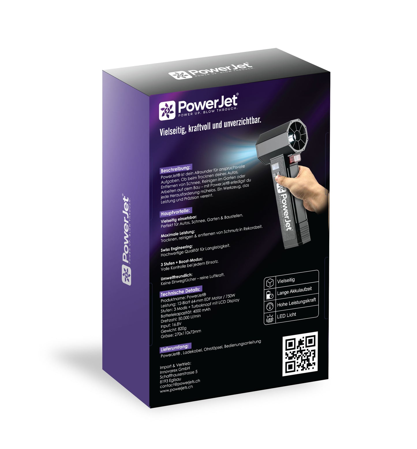 PowerJet® + 3 Aufsätze + Autoparfum