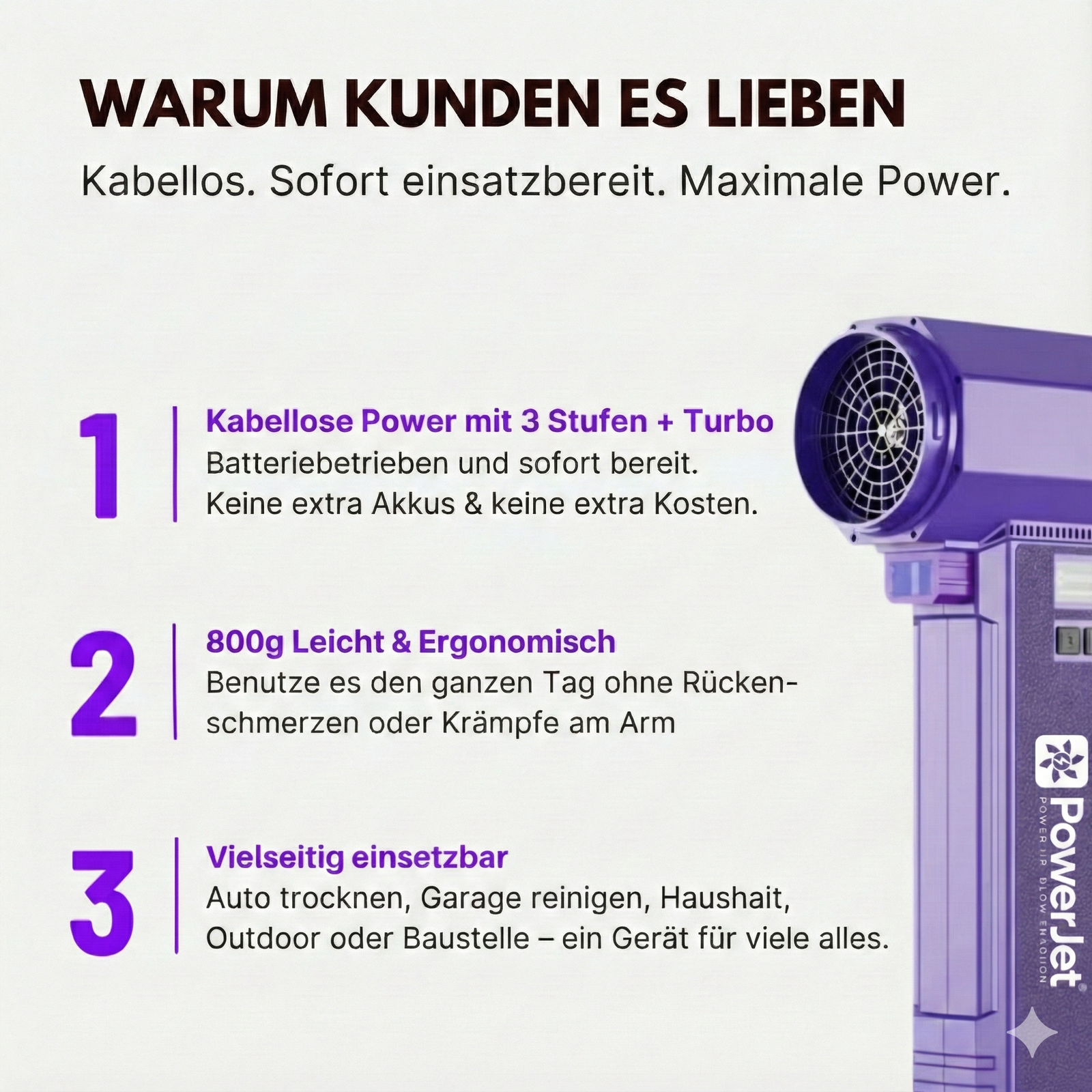 PowerJet | Purple Limited Edition